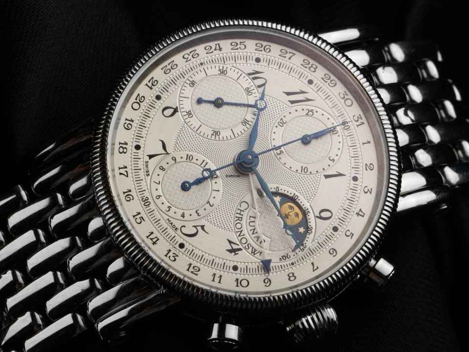  Chronoswiss Lunar Ref.CH7523 2010 original Box wie Neu Vintage 