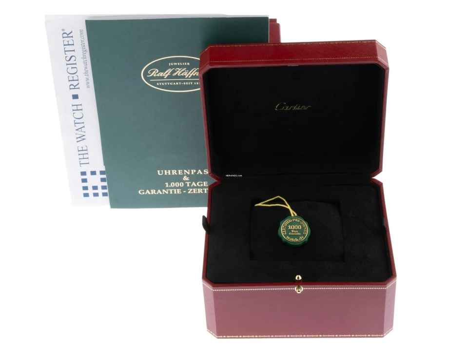  Cartier Tank Française PM kleines Modell Ref.2384 2004 original Box sehr gut Vintage 