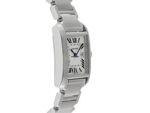 Thumbnail von Cartier Tank Française MM Medium Modell Ref.2465 2006 original Box sehr gut Vintage