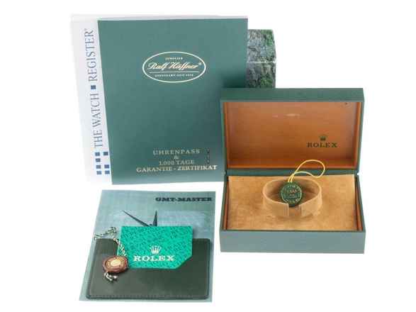  Rolex GMT-Master II Ref.16713 1993 Box&Beschreibung sehr gut Vintage 