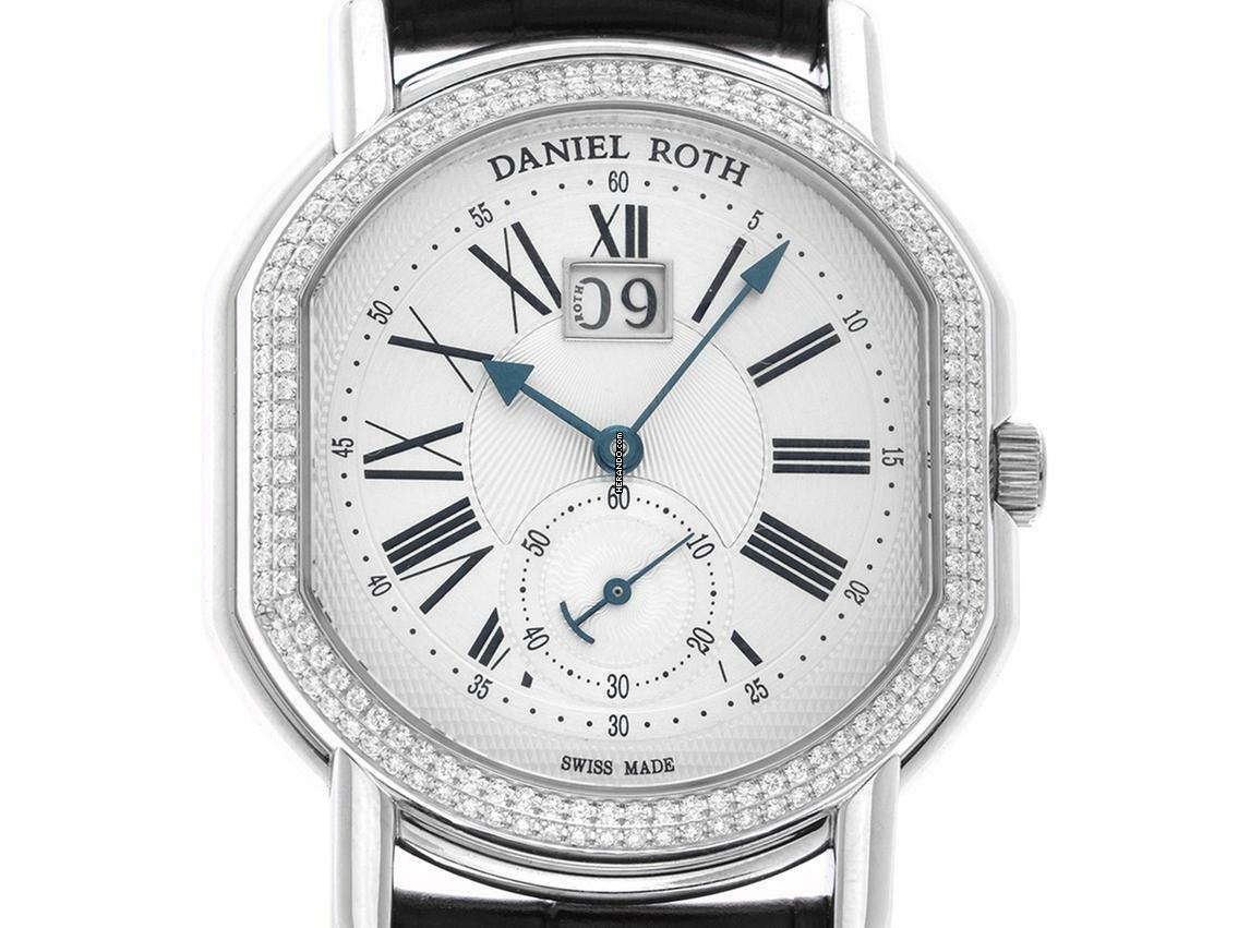 Thumbnail von Daniel Roth Datomax Diamanten 1,76ct Ref.208.X.70 2010 Full Set wie Neu Vintage