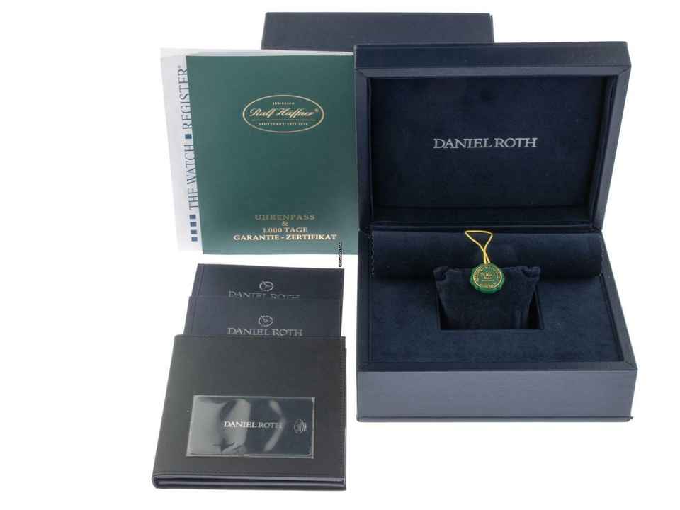  Daniel Roth Datomax Diamanten 1,76ct Ref.208.X.70 2010 Full Set wie Neu Vintage 