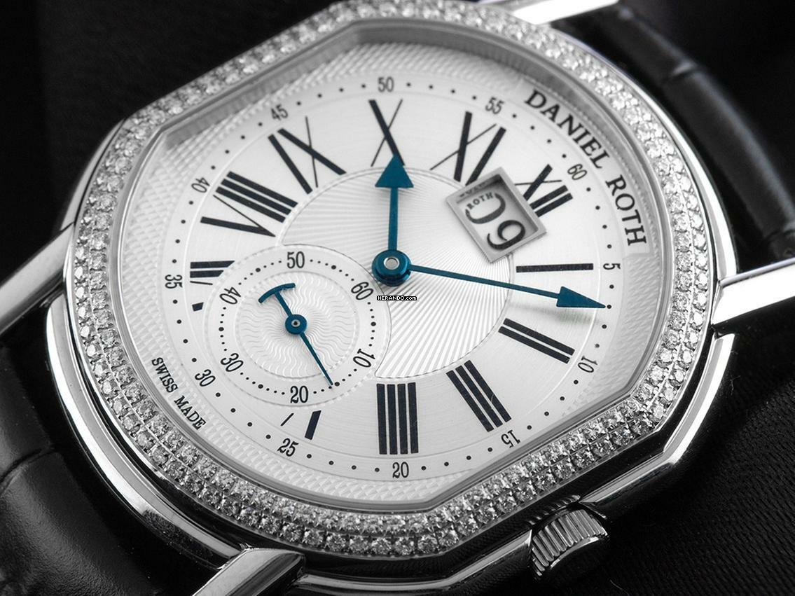 Thumbnail von Daniel Roth Datomax Diamanten 1,76ct Ref.208.X.70 2010 Full Set wie Neu Vintage