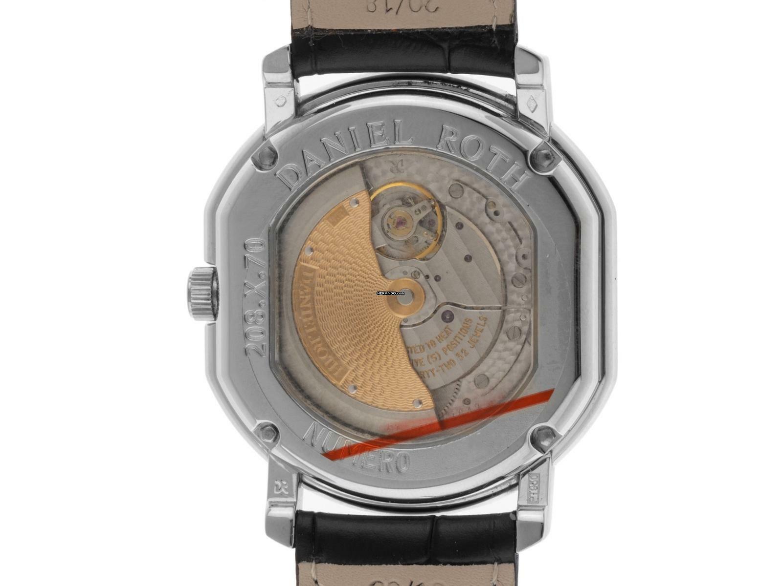 Thumbnail von Daniel Roth Datomax Diamanten 1,76ct Ref.208.X.70 2010 Full Set wie Neu Vintage