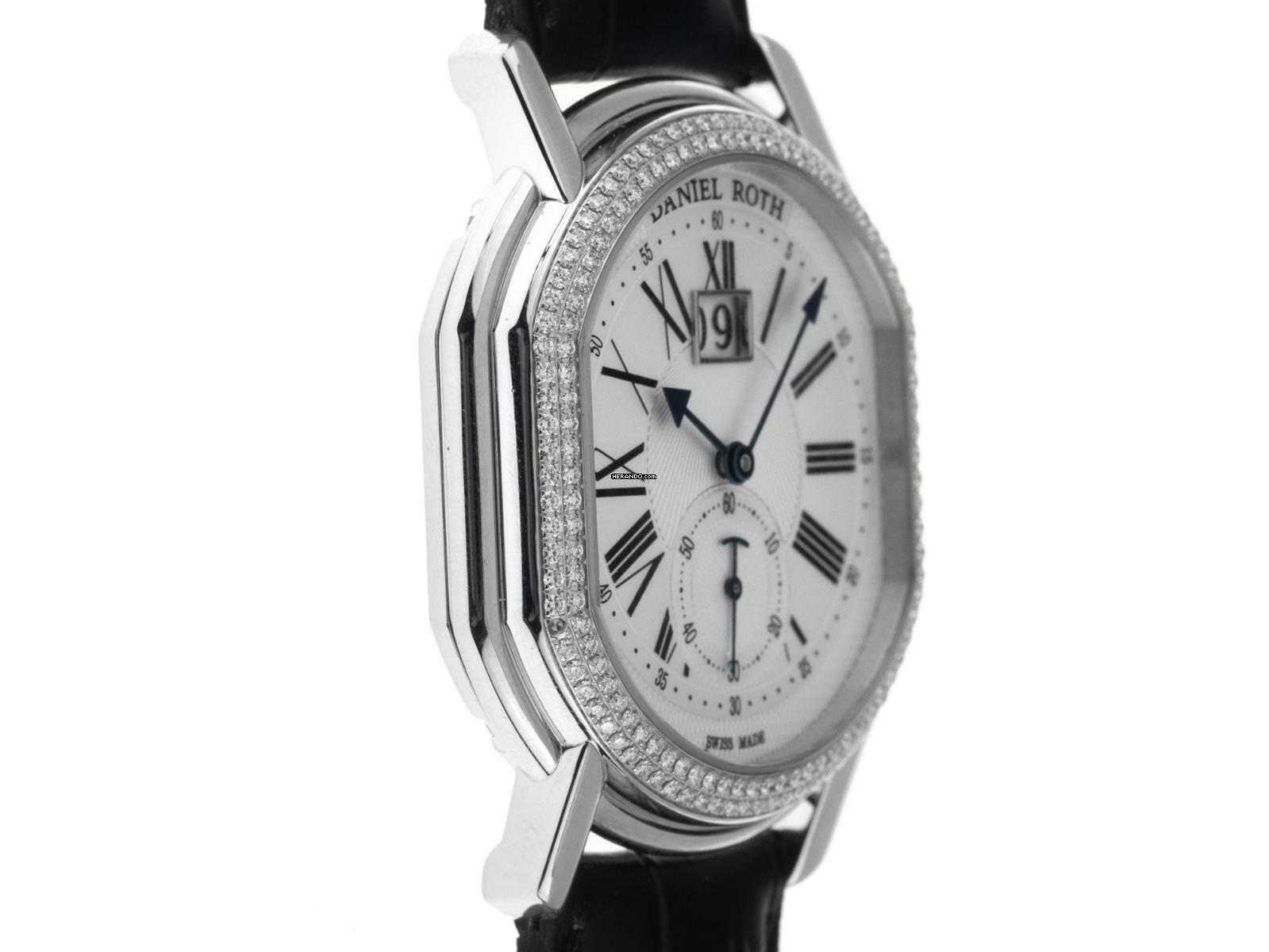 Thumbnail von Daniel Roth Datomax Diamanten 1,76ct Ref.208.X.70 2010 Full Set wie Neu Vintage