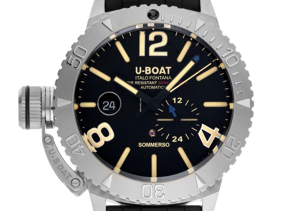  U-Boat Classico Sommerso Ref.9007/A Full Set Neu 