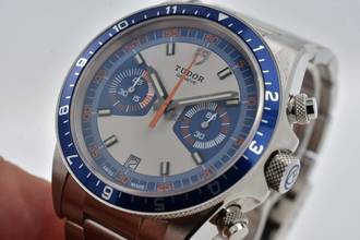 Thumbnail von Tudor Heritage Chrono Blue Carlo Chronograph Automatik 70330B Service 07/2023