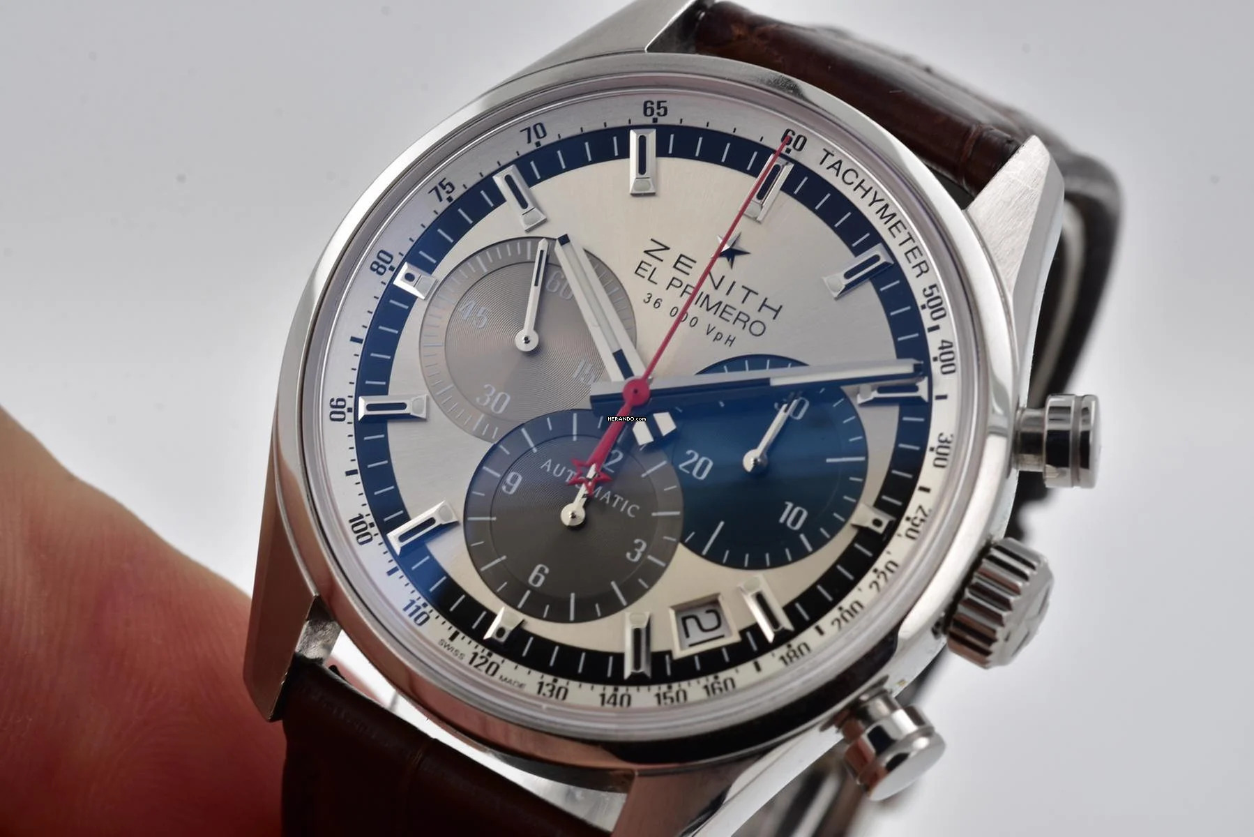 Thumbnail von Zenith El Primero Original 1969 36’000 VpH Original 1969 03.2150.400/69.C713