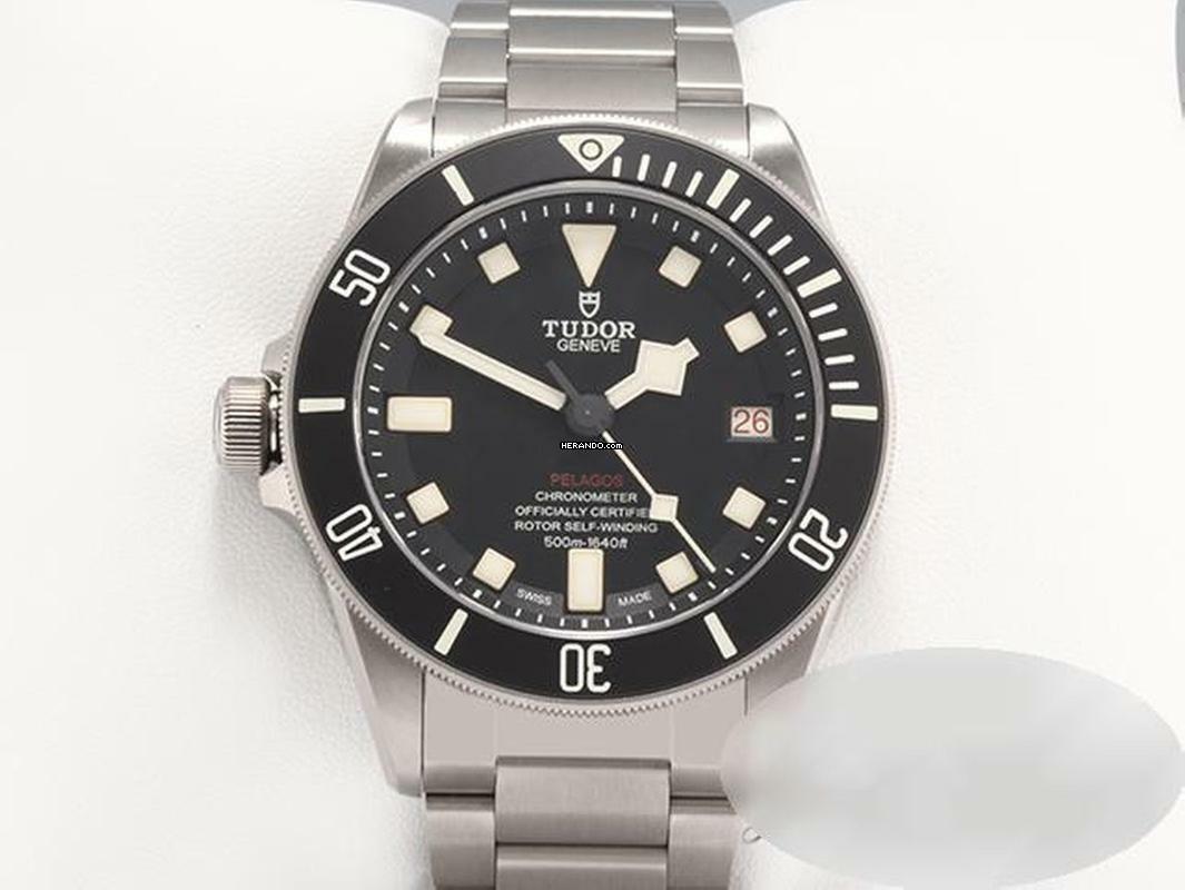 Tudor Pelagos Lhd 2022 25610tnl Automatik Titan Herren Titanium Black Dial