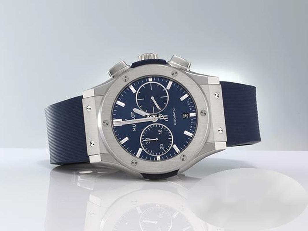 Thumbnail von Hublot Classic Fusion Blue 45mm Chronograph 2024 521.nx.7170.rx Titan Automatik