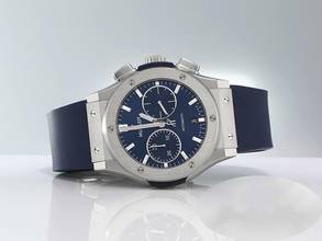Thumbnail von Hublot Classic Fusion Blue 45mm Chronograph 2024 521.nx.7170.rx Titan Automatik