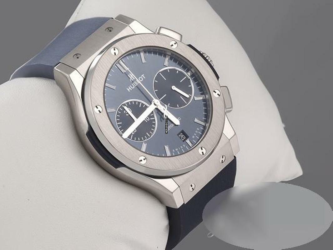 Thumbnail von Hublot Classic Fusion Blue 45mm Chronograph 2024 521.nx.7170.rx Titan Automatik