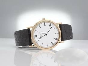 Thumbnail von Patek Philippe Calatrava 3520d 1994 Gelbgold 750 Handaufzug Gold