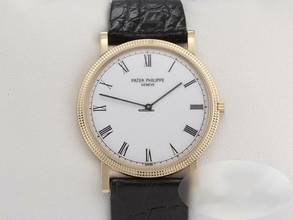 Thumbnail von Patek Philippe Calatrava 3520d 1994 Gelbgold 750 Handaufzug Gold