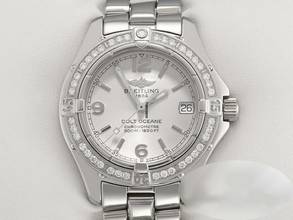 Thumbnail von Breitling Colt Oceane Lady Edelstahl A77350 Diamanten Stahl Damen