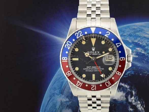  Rolex GMT-Master 1675 Jubilee Bracelet With Box 1966 