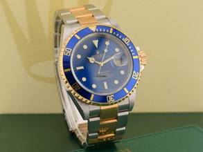 Thumbnail von Rolex Submariner Date 16613 Like New Full Set Card Ita 2012