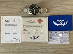 Thumbnail von Squale Black classic Diver 1521 COSC 50 Atmos Full Set NEW