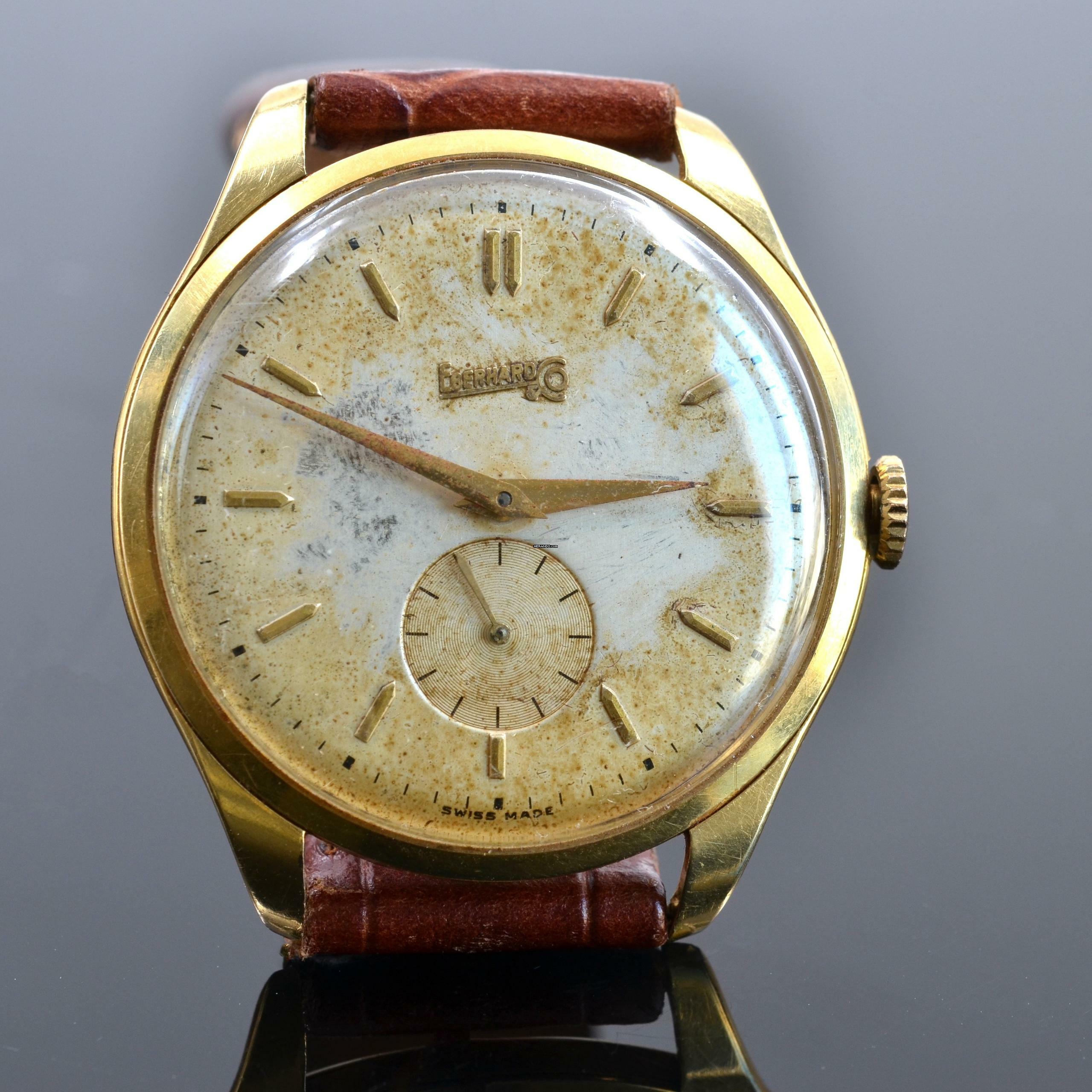 Thumbnail von Eberhard & Co. Classic Oversize small second yellow gold 18KT 1940