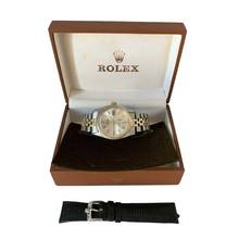 Thumbnail von Rolex Datejust 36 6605 Champagne dial steel and yellow gold 18KT 1957’s