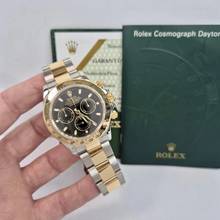 Thumbnail von Rolex Daytona Ouro & Aço Black Dial 40mm Automático