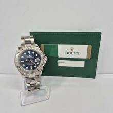 Thumbnail von Rolex Yacht-Master 40 40mm Platina & Aço Blue Dial Automático Completo