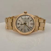 Thumbnail von Rolex Oyster Perpetual 34 34mm Full Rose Gold Vintage Automático Completo