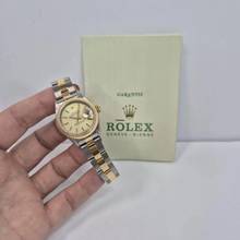Thumbnail von Rolex Lady-Datejust Ouro & Aço 26mm Automático Completo