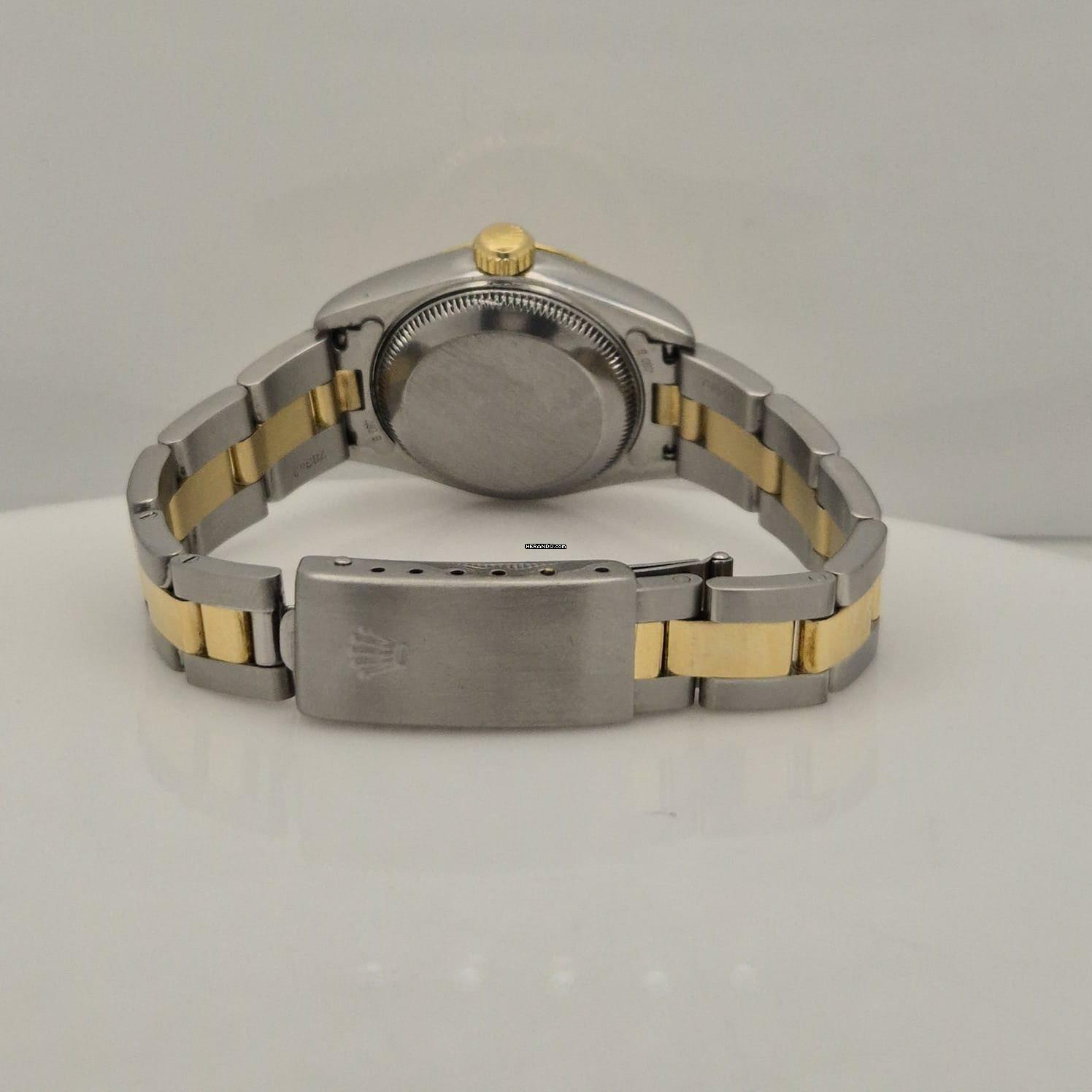 Thumbnail von Rolex Lady-Datejust Ouro & Aço 26mm Automático Completo