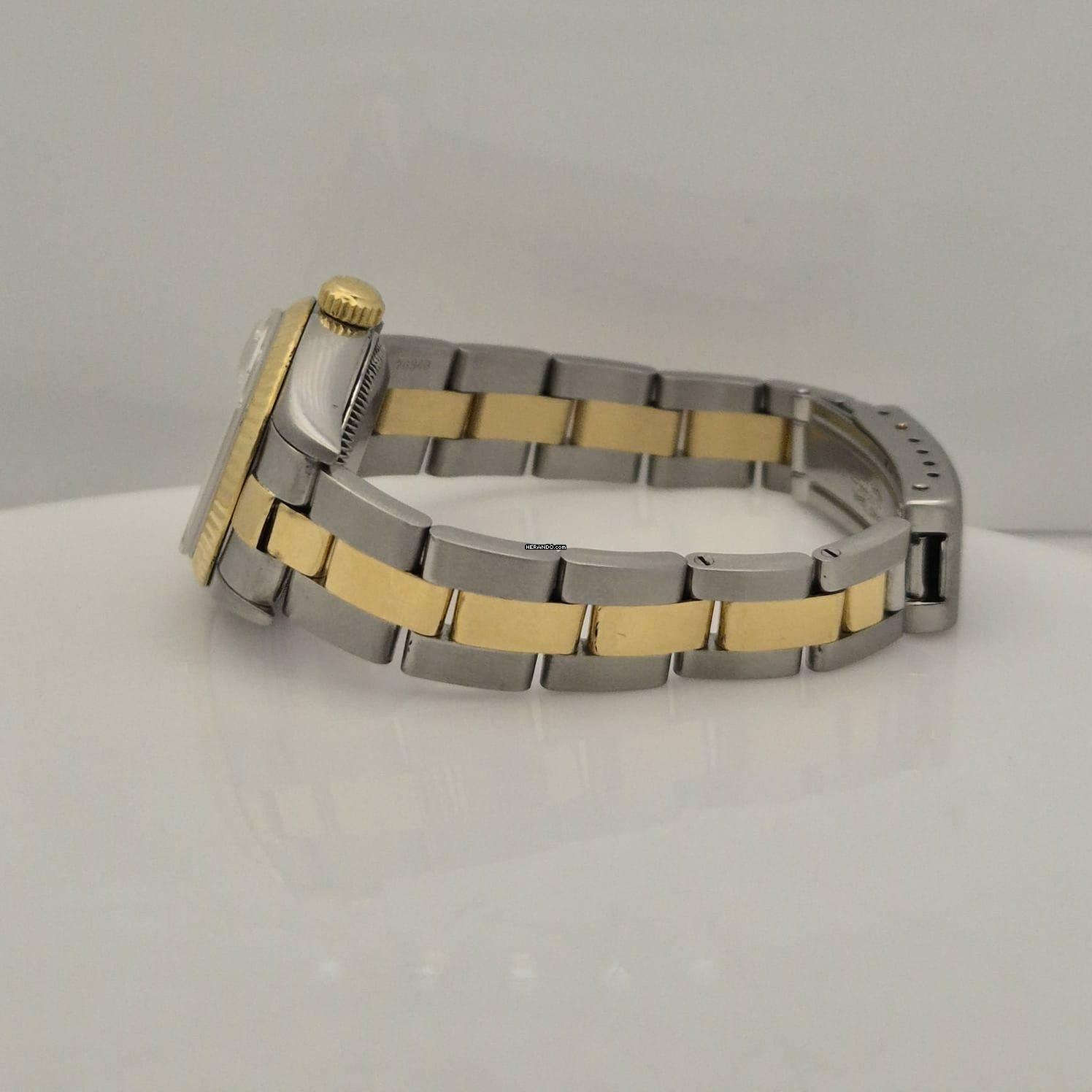 Thumbnail von Rolex Lady-Datejust Ouro & Aço 26mm Automático Completo