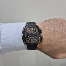 Thumbnail von Franck Muller Conquistador Grand Prix Chronograph Ouro Rosé Automático Completo