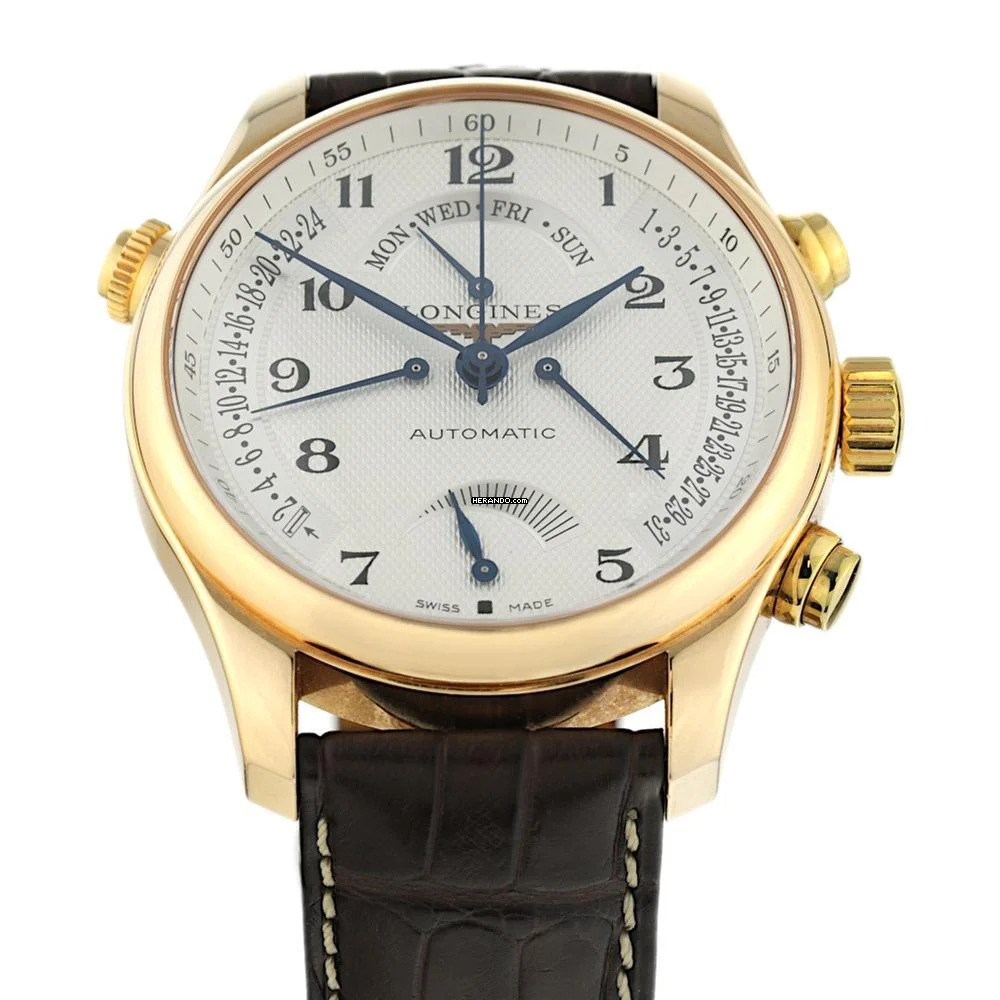  Longines Master Collection Chronograph 18K Rosègold 