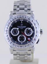 Thumbnail von Bucherer Patravi Chronograph GMT Automatic Stahl Black Steel 42mm Stahlband B+P