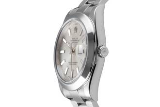 Thumbnail von Rolex Datejust II 41 Silver Dial Oyster Stahl Automatik Herrenuhr Ref 116300 Box