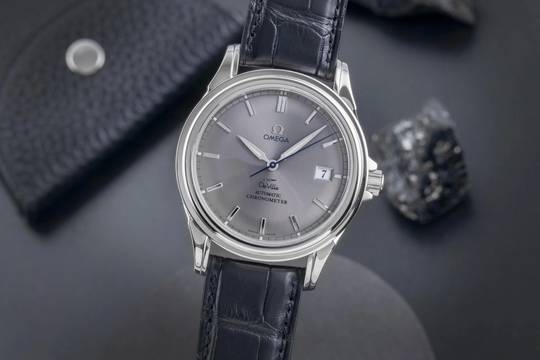  Omega De Ville Co-Axial Chronometer Stahl Automatik Herrenuhr Ref. 4831.40.31 