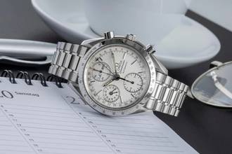 Thumbnail von Omega Speedmaster Day Date Chronograph Automatik Stahl Herrenuhr Ref 3521.30.00
