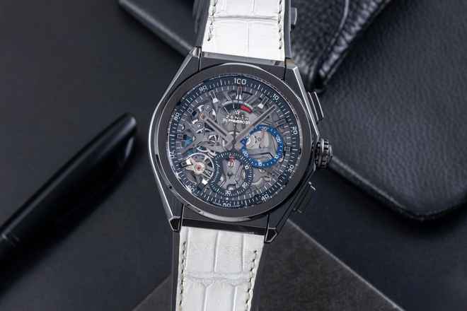  Zenith Defy El Primero Chronograph Keramik Auto. Ref 49.9000.9004/78.R582 B&P 
