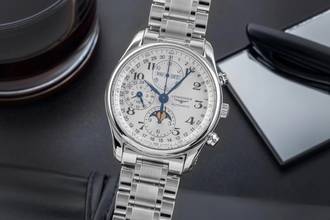 Thumbnail von Longines Master Collection Chronograph Stahl Automatik Ref. L2.673.4.78.6 B&P