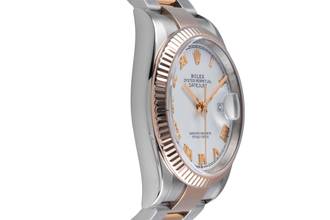 Thumbnail von Rolex Datejust 36 Stahl / Gold Automatik Herrenuhr Roman Dial Ref. 126231 B&P 2019