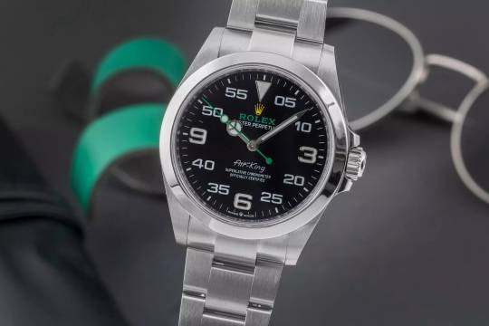  Rolex Air King Automatik Oyster Edelstahl Herrenuhr Ref. 126900 B&P 2022 