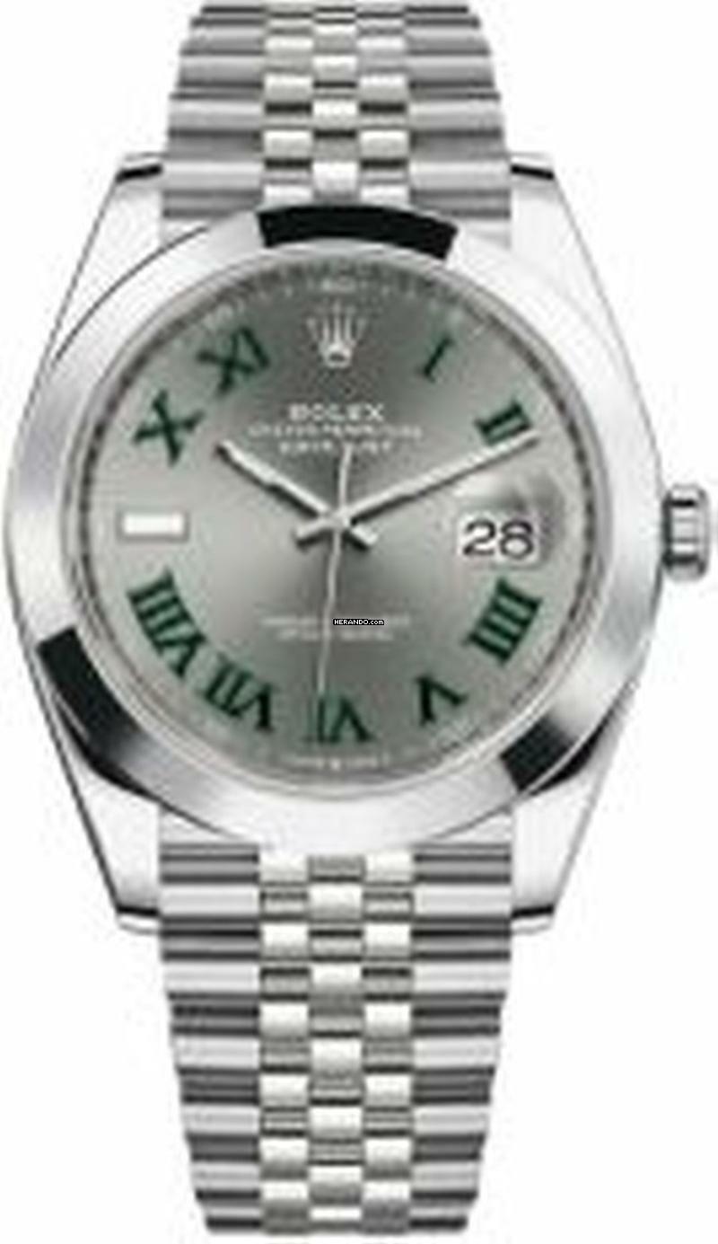 Rolex Datejust 41 Wimbledon Dial Jubilee - Unworn - With Box And Papers - 126300 2022