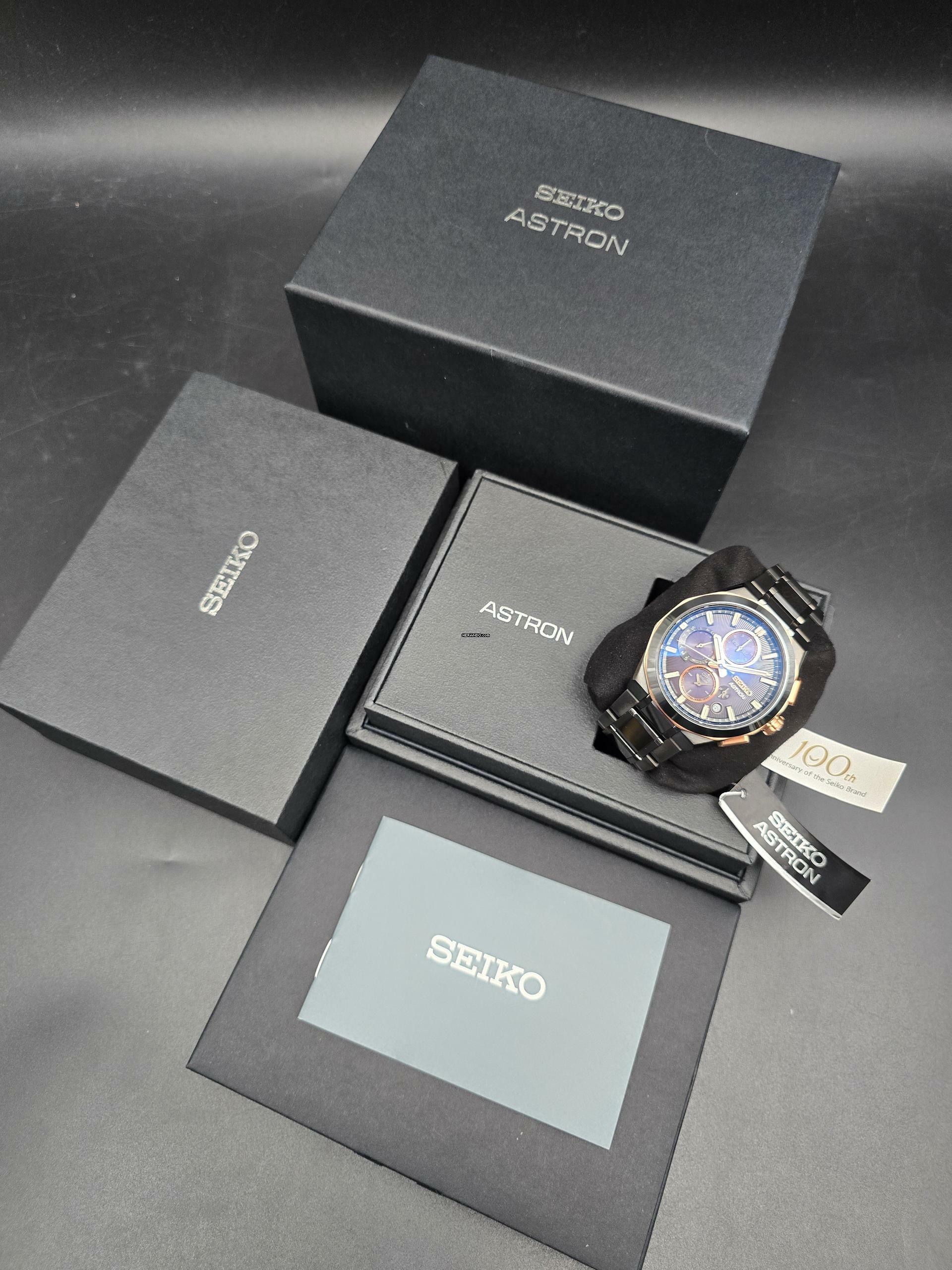Thumbnail von Seiko Astron GPS Solar SSH158J1 100th Anniversary Limited Edition 1200 pieces New Full Set 2025