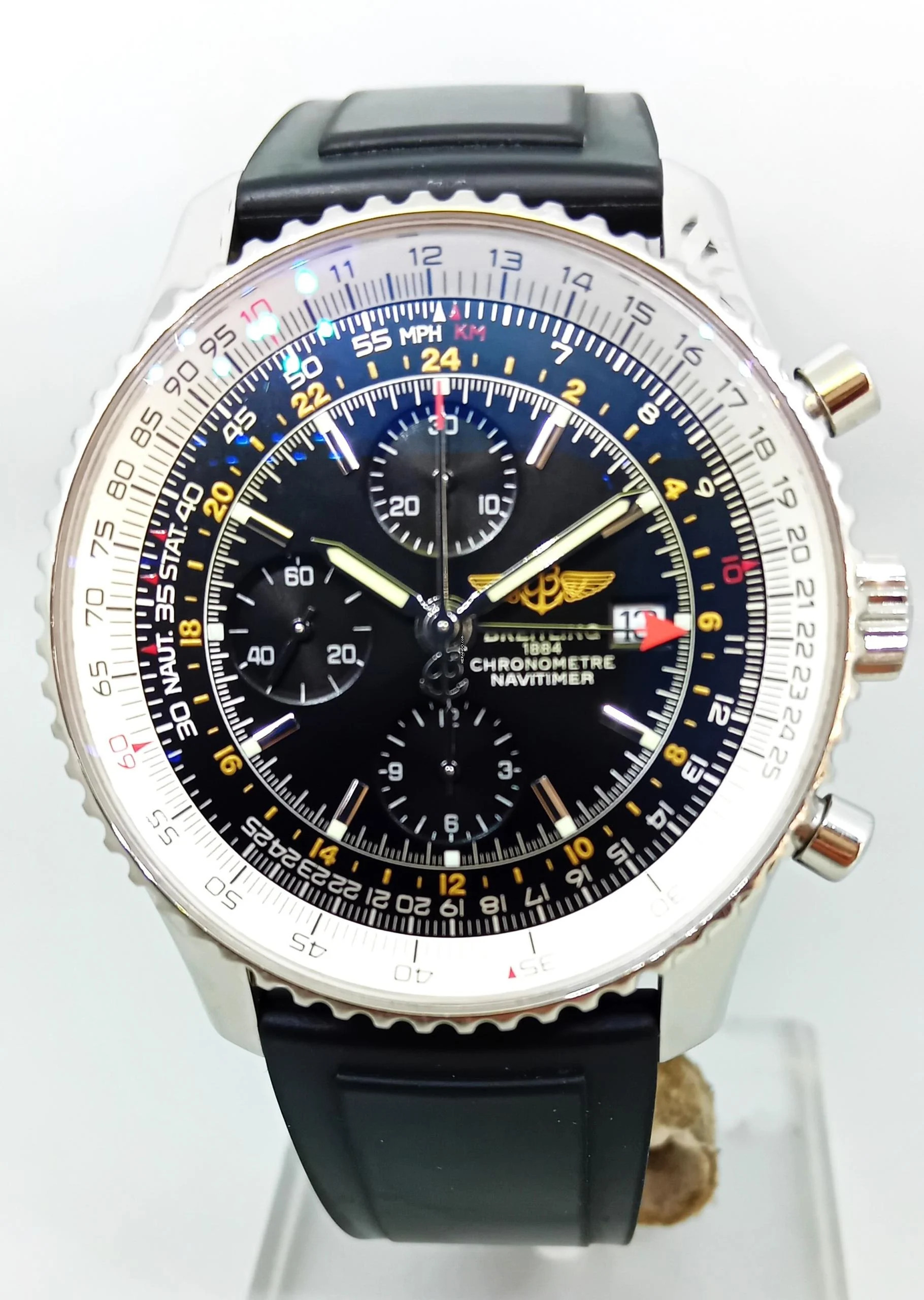  Breitling Navitimer World Time GMT 