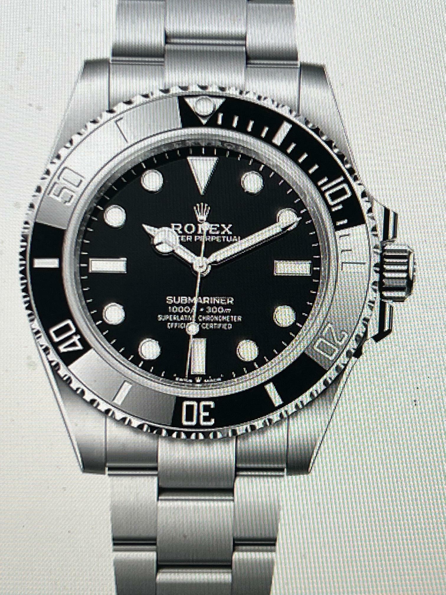Thumbnail von Rolex Submariner (No Date) 124060 Submariner No Date NEU LC 100 November/2025-Sofort verfügbar Full Set orig. Box + Papiere-Erstkauf orig.Rechnung !!
