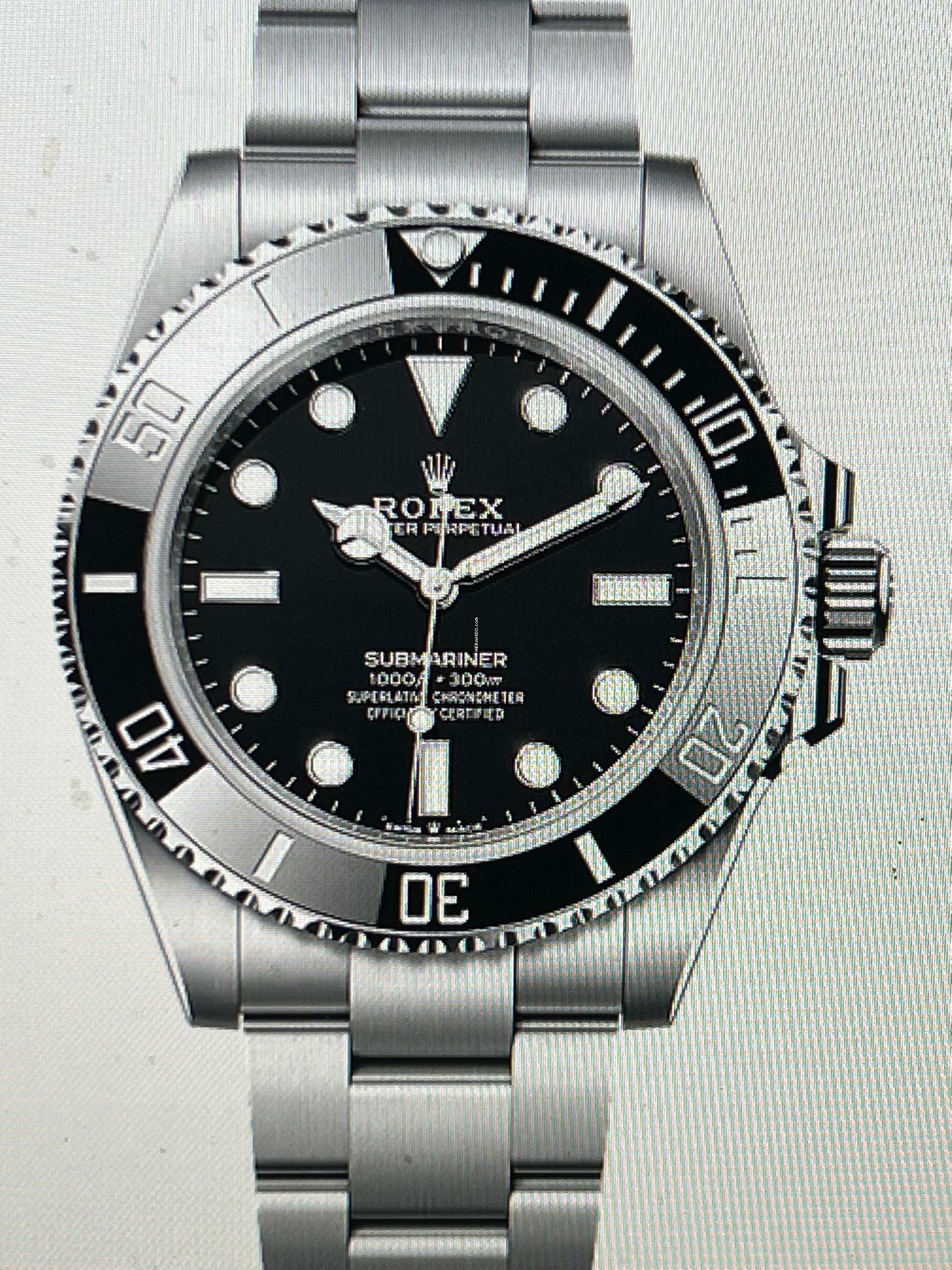 Thumbnail von Rolex Submariner (No Date) 124060 Submariner No Date NEU LC 100 November/2025-Sofort verfügbar Full Set orig. Box + Papiere-Erstkauf orig.Rechnung !!