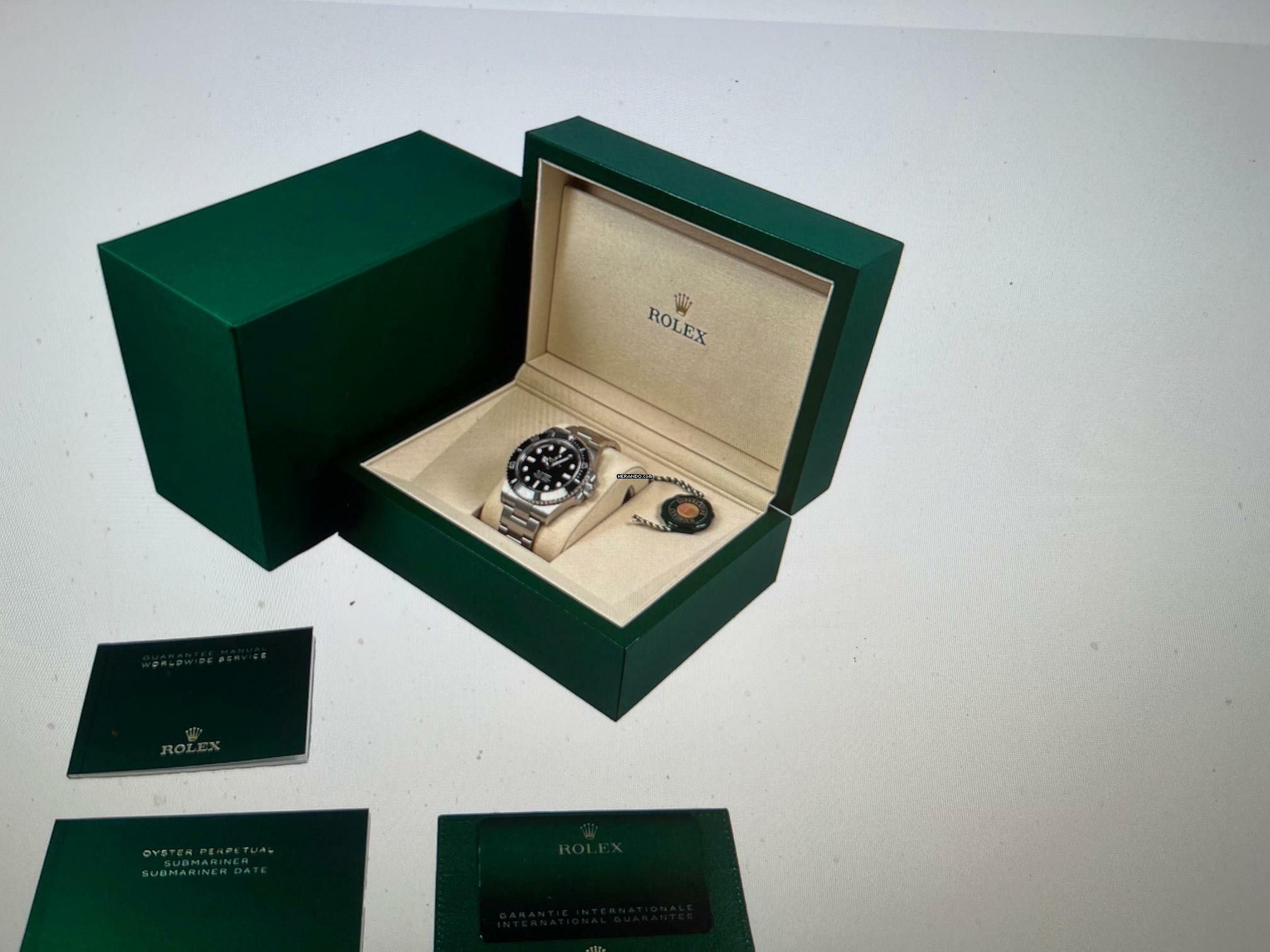 Thumbnail von Rolex Submariner (No Date) 124060 Submariner No Date NEU LC 100 November/2025-Sofort verfügbar Full Set orig. Box + Papiere-Erstkauf orig.Rechnung !!