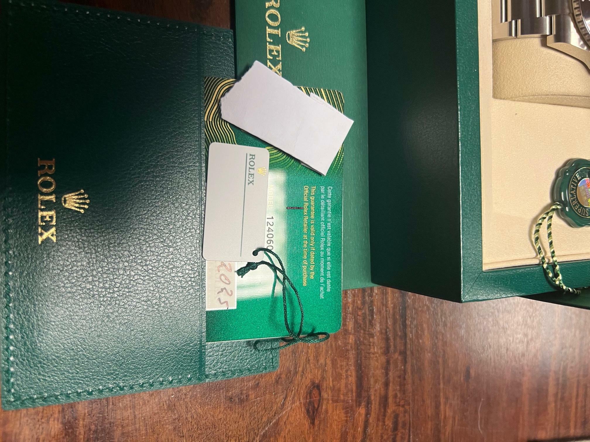 Thumbnail von Rolex Submariner (No Date) 124060 Submariner No Date NEU LC 100 November/2025-Sofort verfügbar Full Set orig. Box + Papiere-Erstkauf orig.Rechnung !!