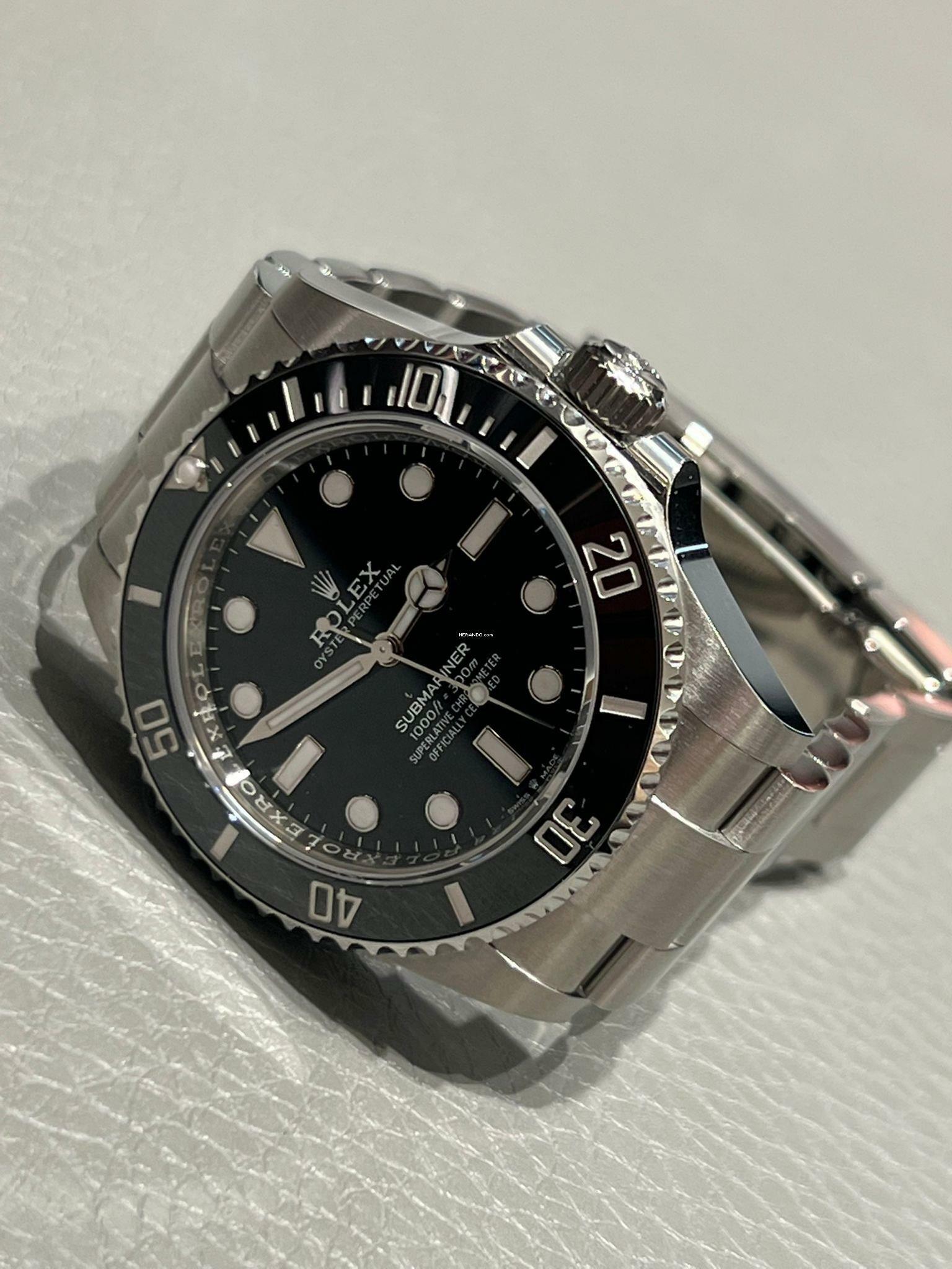 Thumbnail von Rolex Submariner (No Date) 124060 Submariner No Date NEU LC 100 November/2025-Sofort verfügbar Full Set orig. Box + Papiere-Erstkauf orig.Rechnung !!