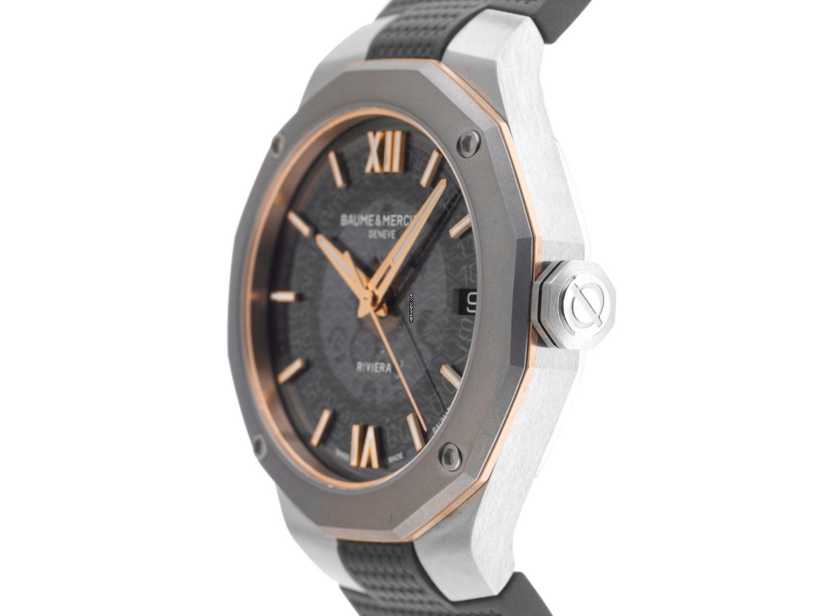  Baume & Mercier Riviera Baumatic Ref.M0A10720 2025 Full Set Ungetragen 