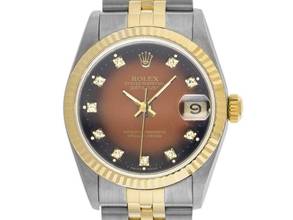 Thumbnail von Rolex Datejust 31 Medium Ref.68273 1988 Full Set sehr gut Vintage